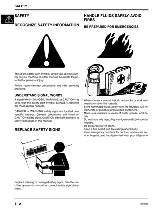 John Deere LT133, LT155, LT166 lawn tractor repair manual Preview image 4