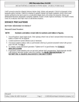 1998–2004 Mercedes-Benz SLK Repair Manual (P/N 6515 3238 13, 170 584 189) – preview page 2