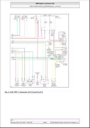 2005-2008 Buick LaCrosse Air Conditioning manual Preview image 2