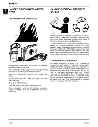 John Deere 4475, 5575, 6675, 7775 skid steer loader technical repair manual Preview image 3