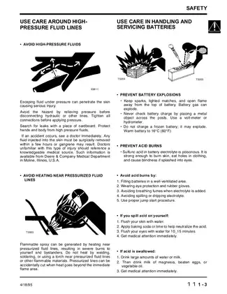 John Deere 4475, 5575, 6675, 7775 skid steer loader technical repair manual Preview image 4