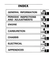 Yamaha Big Bear 350 YFM350FW ATV 1987–1999 OEM Service Manual (P/N 4WU-W0747-00-AD) – preview page 1