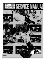 1990–1995 Yamaha Moto 4 350 / YFM350ER (A-G) Service & Repair Manual (P/N T-11616-07–51) – preview page 1