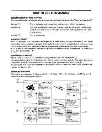 Comprehensive Yamaha Motorcycle Service Manual - Maintenance and Repair Guide Preview image 3