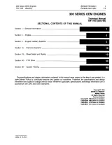 John Deere 300 Series OEM Engines Technical Manual (P/N TM-1190) – preview page 3