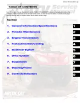 2011 Arctic Cat 350, 425, 427 ATV Service Manual – preview page 1