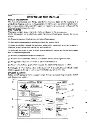 1997-1999 Yamaha Big Bear 350, YFM 350 repair manual Preview image 4