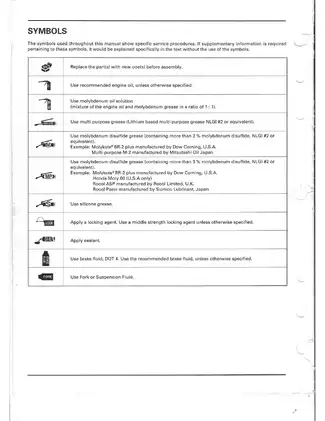 2000-2001 Honda CR250R factory service manual Preview image 3