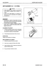 Komatsu AX50 & BX50 Series FG10/15/18-20, FG15H/18H-20, FD10/15/18-20 Forklift Service Manual (P/N BEB16E1-07) – preview page 2