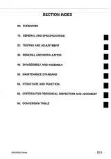 Komatsu AX50 & BX50 Series FG10/15/18-20, FG15H/18H-20, FD10/15/18-20 Forklift Service Manual (P/N BEB16E1-07) – preview page 5