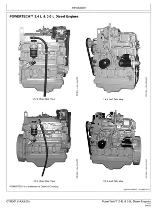John Deere PowerTech™ 2.4L & 3.0L Diesel Engines Technical Manual Preview image 4