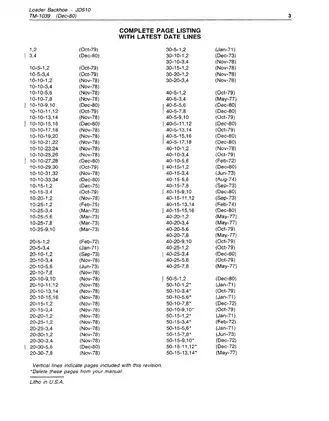 John Deere JD510 Loader Backhoe Technical Manual (TM-1039) Preview image 5