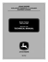 2004 John Deere X495 / X595 Garden Tractor Technical Manual (P/N TM2158) – preview page 1