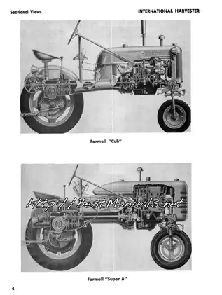 1947-1954 IH Farmall™ Super A, Super AV high-clearance tractor shop manual Preview image 4