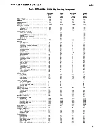 Farmall™ tractor manual for 4, 6, 9, A, B, C, Cub, Lo-Boy, H, M, MTA, W6TA models Preview image 5