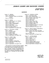John Deere JD300-B Loader & Backhoe Technical Service Manual (TM-1087) – preview page 2