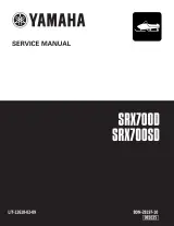 Yamaha SRX700/SRX700SD & SRX700D 1998–2002 Service Manual (P/N LIT-12618-02–09) – preview page 1