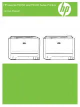2008 HP LaserJet P2030/P2050 Series Service Manual (P/N CE457-90980) – preview page 1