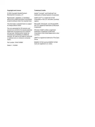 HP LaserJet P2030 and P2050 Series Printers Service Manual Preview image 4