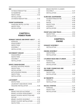 Yamaha VX700/VX700DX/SX700/VT700 Service Manual - Comprehensive Guide for Periodic Maintenance and Repair manual page 3 preview Yamaha Yamaha VX700/VX700DX/SX700/VT700 Service Manual - Comprehensive Guide for Periodic Maintenance and Repair manual preview page 3 - thumbnail