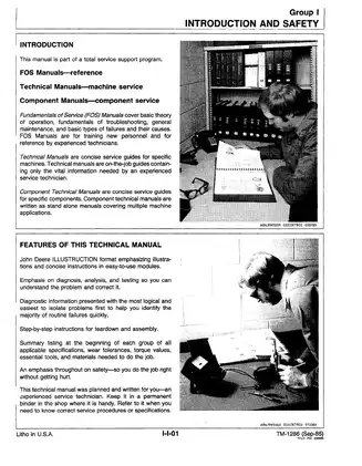 John Deere 710B backhoe loader technical manual  Preview image 5