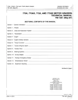 1978–1987 John Deere 770A, 770AH, 772A, 772AH Motor Grader Technical Manual (P/N TM-1361) – preview page 3