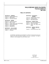 1981 John Deere 526, 726, 732, 826, 832, and 1032 Snow Blower Service Manual (P/N TM1234) – preview page 3
