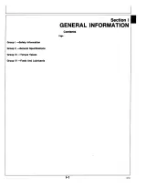 1992 John Deere 210C, 310C, 315C Backhoe Loader Operation and Test Manual (P/N TM1419) – preview page 5