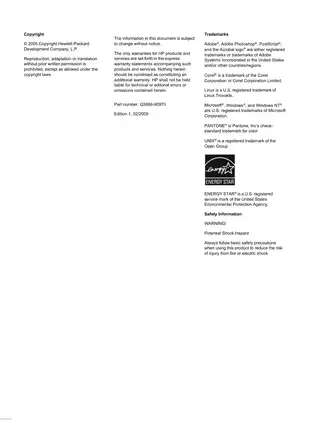 HP Color LaserJet 4600, 4610, 4650 laser printer service guide Preview image 4