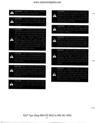 Comprehensive Service Manual for Compact Tractors (Models 7000-7305) Preview image 3