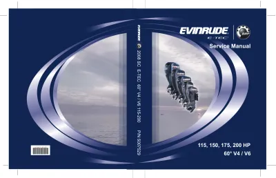 Preview: Evinrude/Johnson HP 115, 150, 175, 200 E-TEC Outboard 2008 Service & Repair Manual (P/N 5005844)