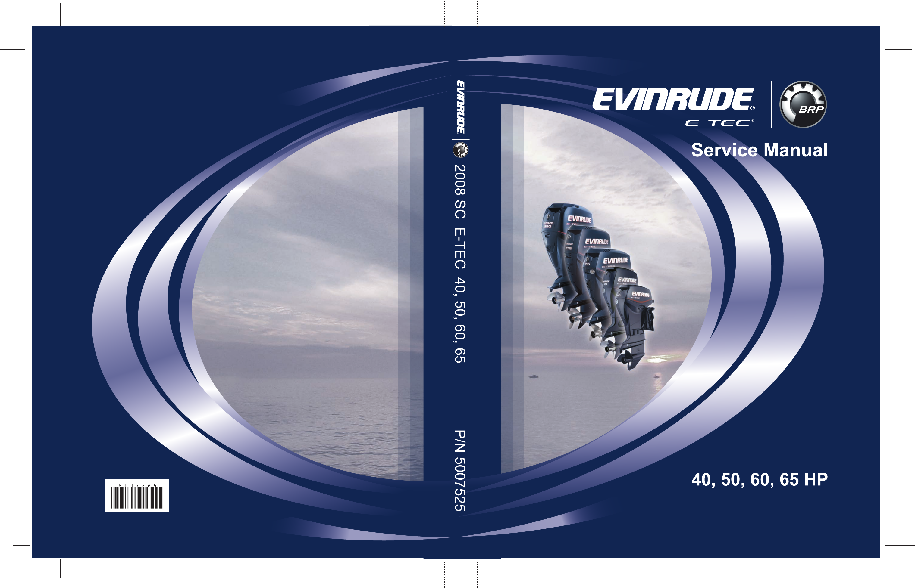 2008 Evinrude E-TEC 40, 50, 65 hp outboard motor service manual Preview image 6