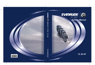 Preview: 2008 Evinrude SE E-Tec 75, 90 HP Outboard Motor Service Manual (P/N 5006397)