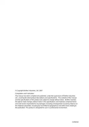 Brother DCP-9045CDN/MFC-9840CDW Color Laser Printer Service Manual Preview image 2