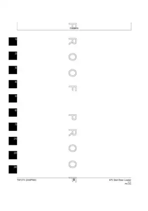 John Deere 675 Skid-Steer Loader Technical Manual Preview image 4