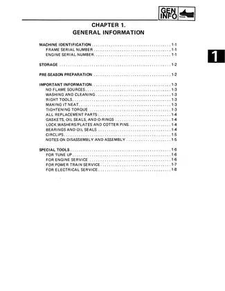 Comprehensive Snowmobile Maintenance & Repair Manual for Yamaha Models Preview image 3
