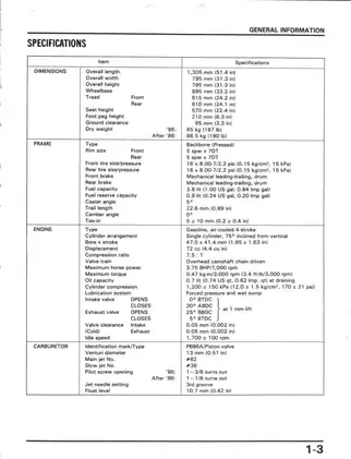 Honda TRX70 Comprehensive Repair Manual and Service Guide Preview image 5