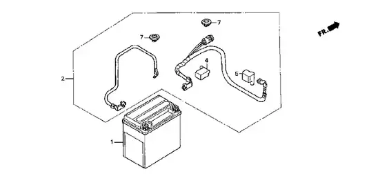 2003-2005 Honda TRX650, TRX650FA Rincon parts catalog, manual Preview image 3