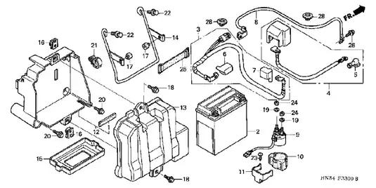 2003-2005 Honda TRX650, TRX650FA Rincon parts catalog, service manual Preview image 4