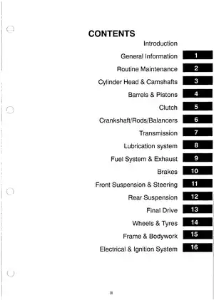 2001-2007 Triumph Bonneville, Speedmaster, Truxton, Scrambler service manual Preview image 3