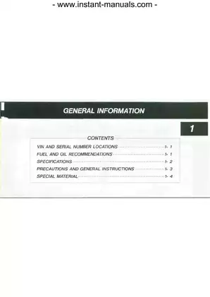 Complete Service Manual for Suzuki LT50 Models (1985-1989) Preview image 3