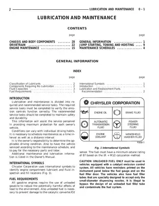 1995 Jeep Cherokee shop manual Preview image 1