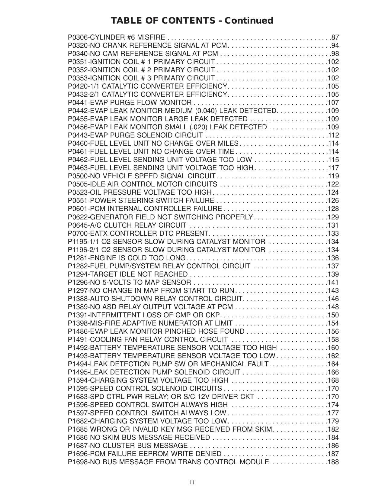 2003 Jeep Wrangler SUV service manual Preview image 3