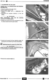 2001–2005 Aprilia RST1000 Futura S Service & Repair Manual (P/N 8140542) – preview page 7
