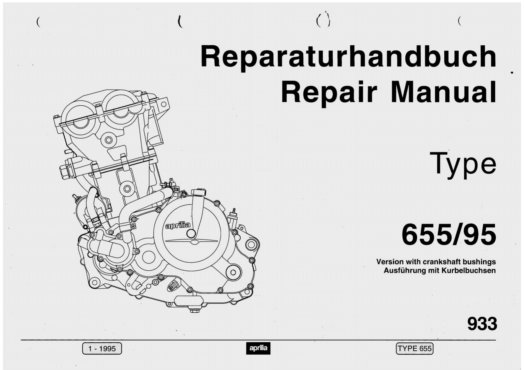 Aprilia Pegaso 655 repair manual Preview image 1