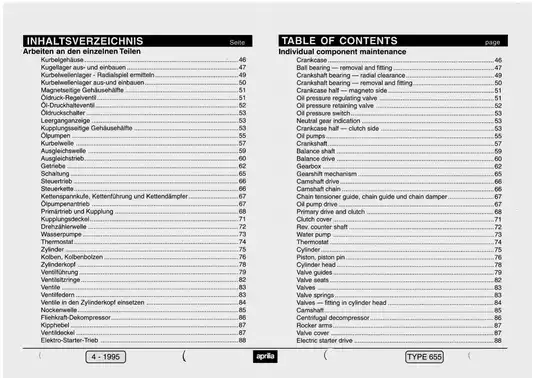 Aprilia Pegaso 655 repair manual Preview image 4