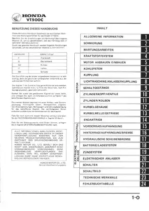 Honda VT500C Workshop Manual - Comprehensive Service Guide Preview image 2