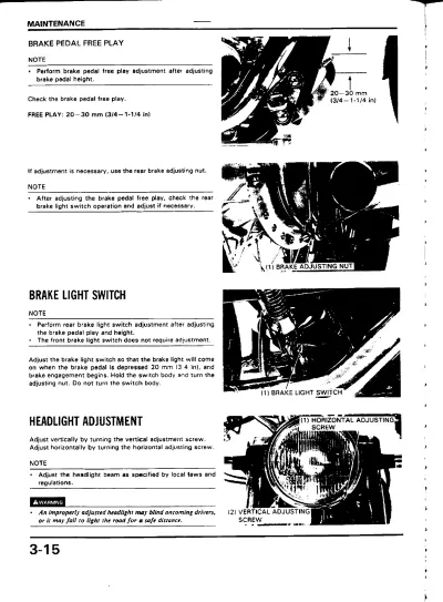 1988–1996 Honda VT600C Shadow Service Manual (P/N 61MR100)