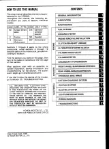 1988–1996 Honda VT600C Shadow Service Manual (P/N 61MR100) – preview page 1