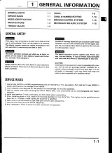 1988–1996 Honda VT600C Shadow Service Manual (P/N 61MR100) – preview page 3